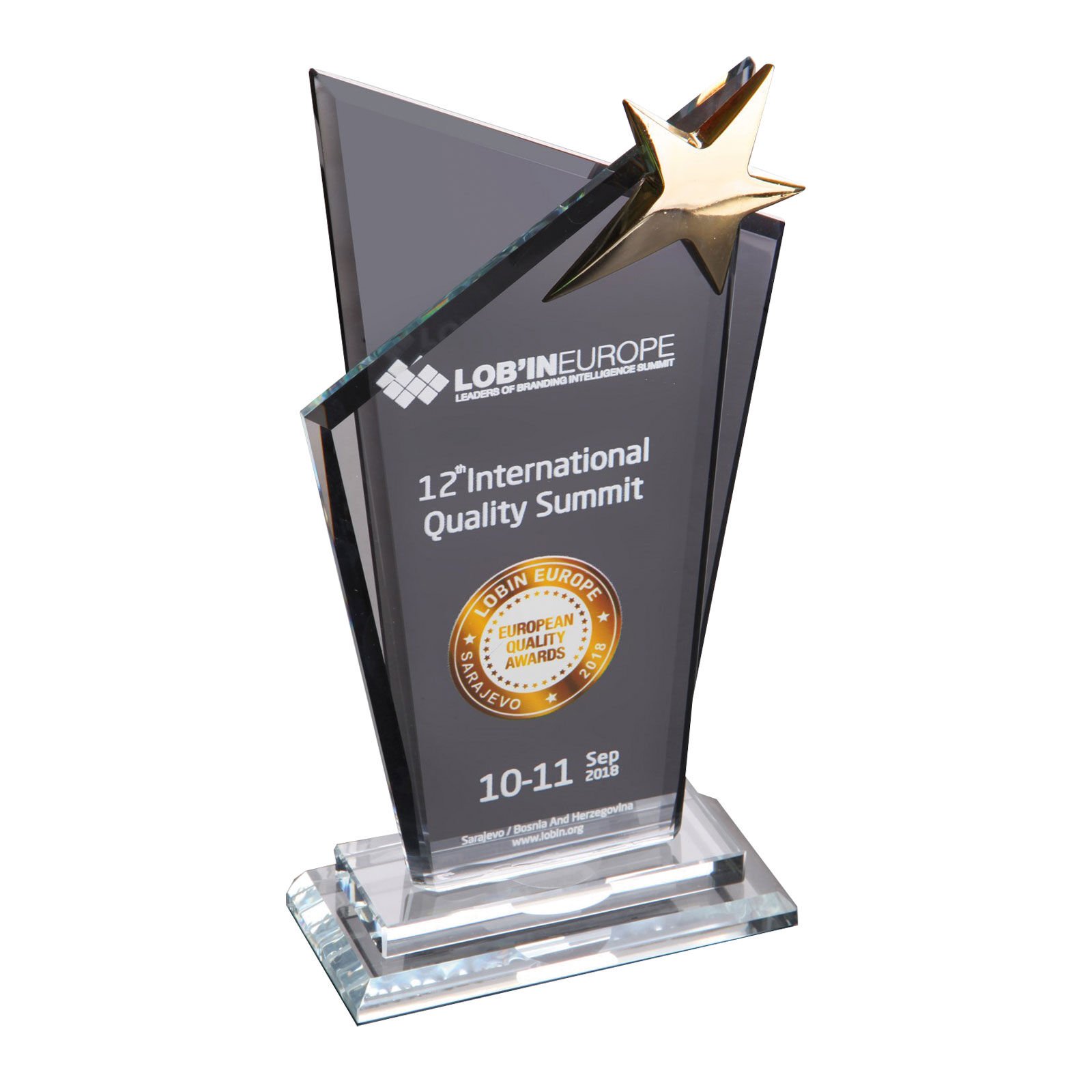 Karsı Kristal Plaket